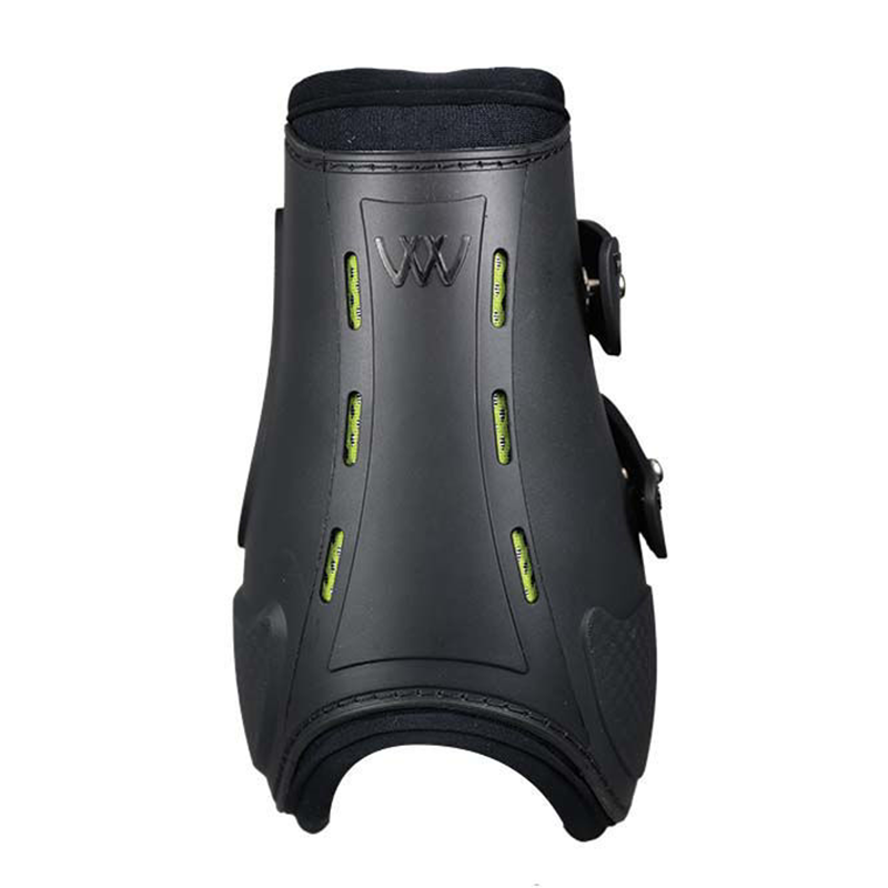 Woof Wear Vision Fetlock Boots - Black/Lime-1
